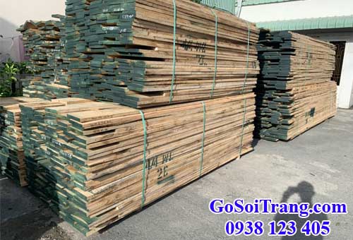 gỗ sồi trắng nhập khẩu xẻ sấy nguyên liệu