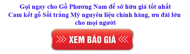 giá gỗ sồi trắng Mỹ xẻ sấy