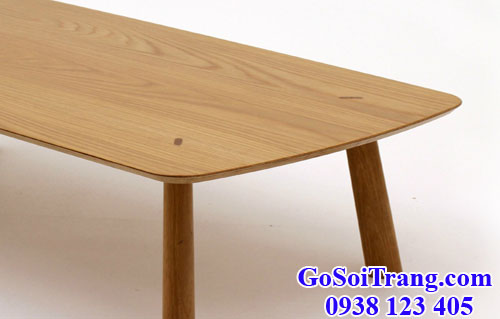 gỗ sồi trắng (gỗ white oak) làm bàn cafe